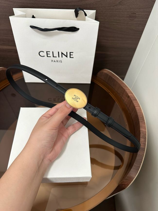 Celine Ellipse Belt 13 IN Taurillon Leather 10673 BLACK Celine Ellipse Belt 13 IN Taurillon Leather 10673 BLACK