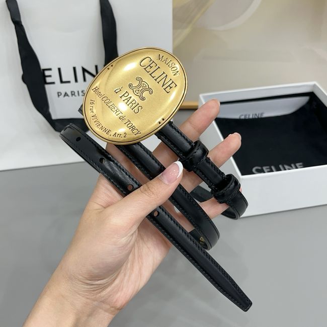 Celine LITTLE MAISON CELINE BELT IN TAURILLON LEATHER 18MM HO5705 Celine LITTLE MAISON CELINE BELT IN TAURILLON LEATHER 18MM HO5705