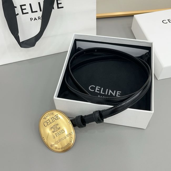 Celine LITTLE MAISON CELINE BELT IN TAURILLON LEATHER 18MM HO5705 Celine LITTLE MAISON CELINE BELT IN TAURILLON LEATHER 18MM HO5705