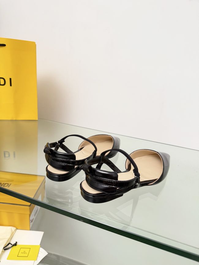 Fendi WOMENS SANDAL slingback Colibri Lite 8J8559-4