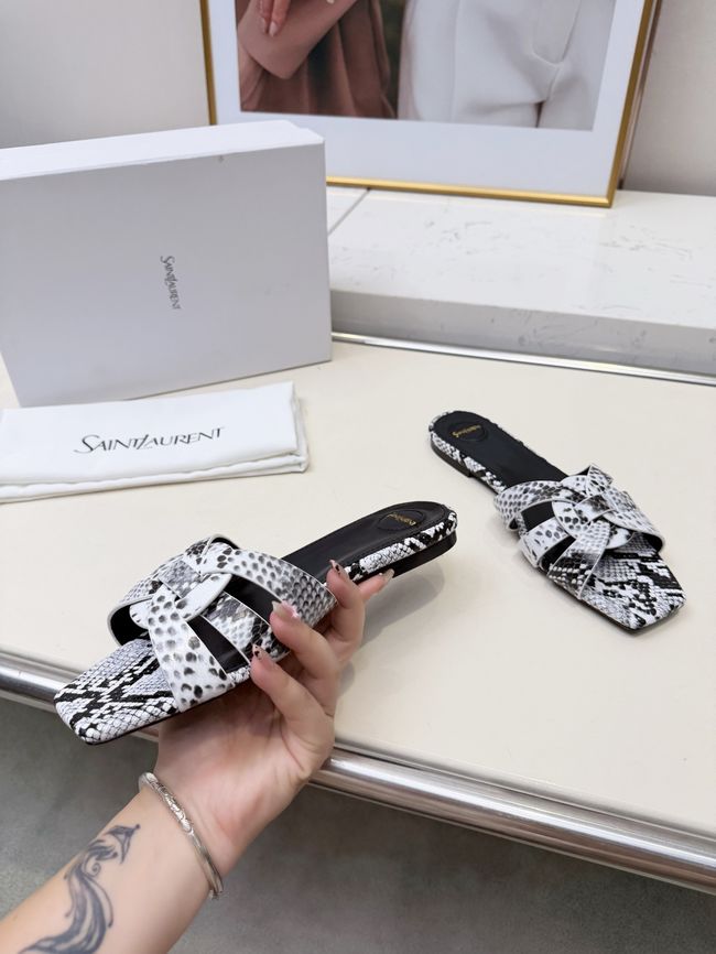 Saint Laurent tribute SANDALS in smooth leather 875936-13 Saint Laurent tribute SANDALS in smooth leather 875936-13