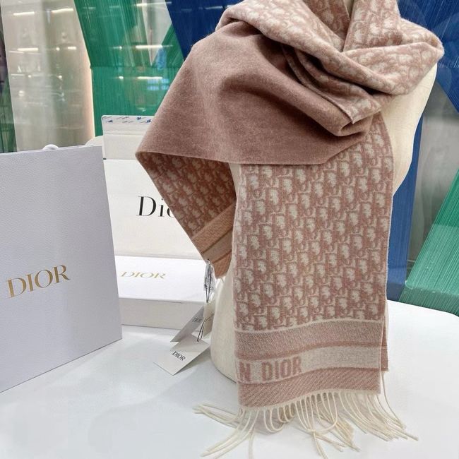 Dior Oblique Scarf Cashmere 9I093-1