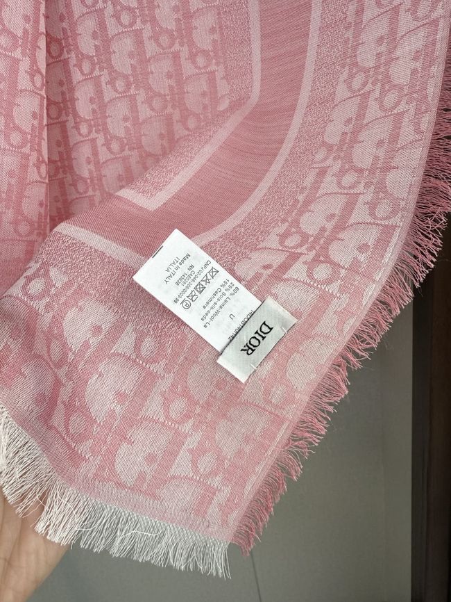 Dior Oblique Shawl Wool and Silk Jacquard I1058-1