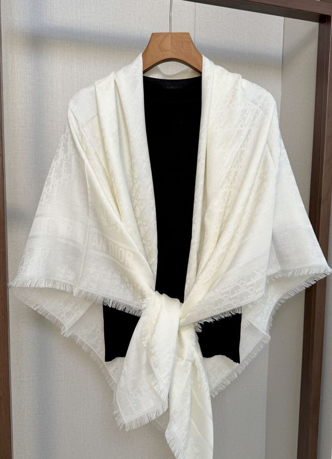 Dior Oblique Shawl Wool and Silk Jacquard I1058-6