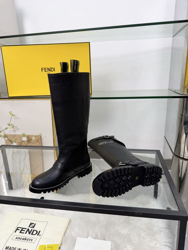 FENDI Commando leather boots 8T9048-5