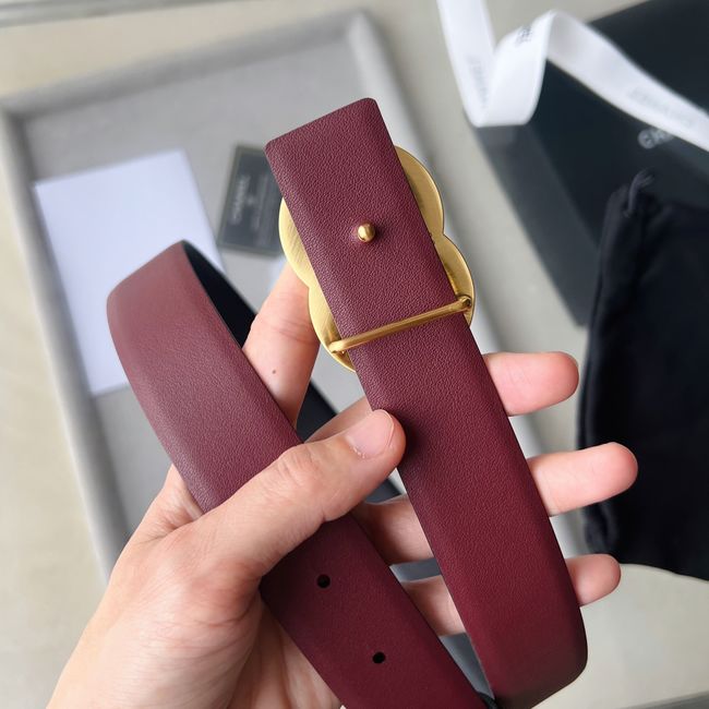 Chanel Leather belt 30MM ABH250-2 Chanel Leather belt 30MM ABH250-2