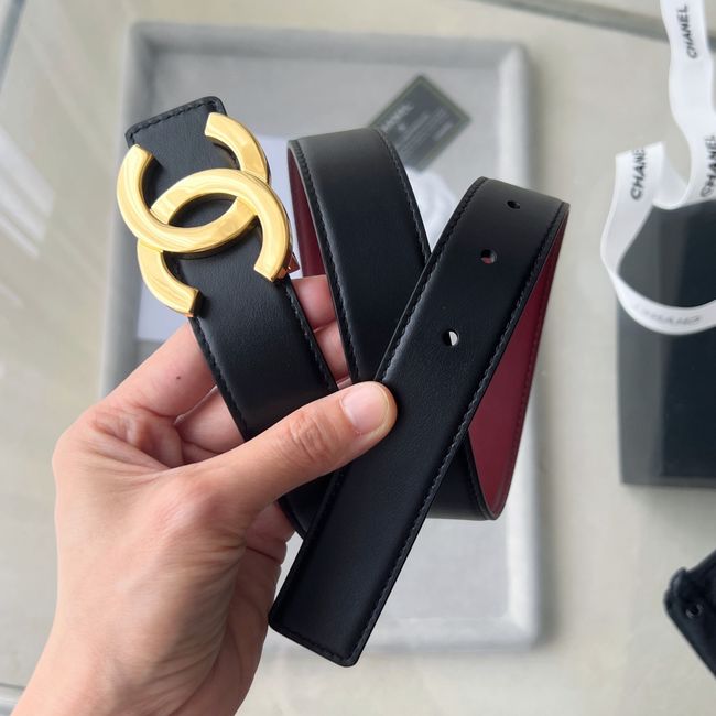 Chanel Leather belt 30MM ABH250-4 Chanel Leather belt 30MM ABH250-4