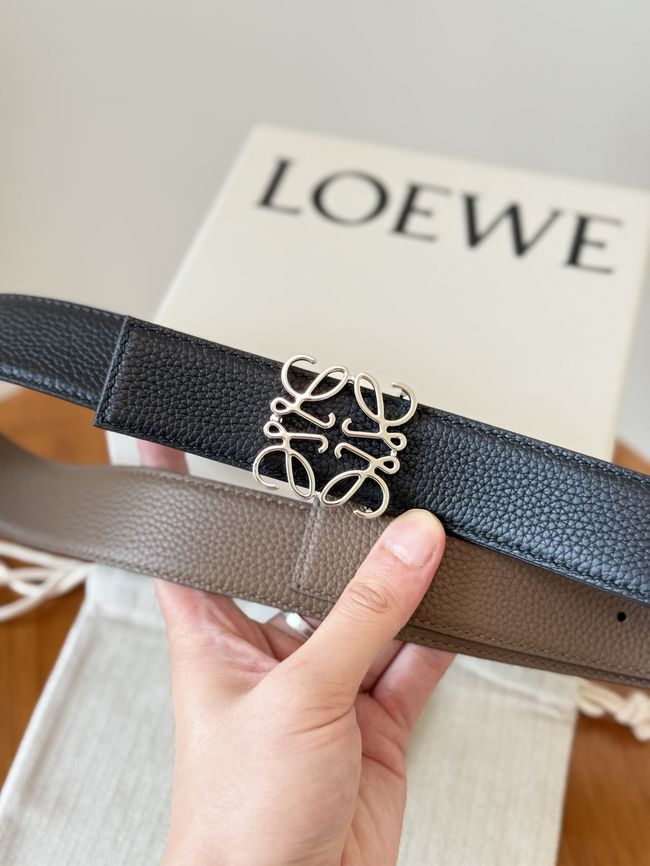 Loewe Cowhide Double-Sided Anagram Belt 35MM 26X03-10