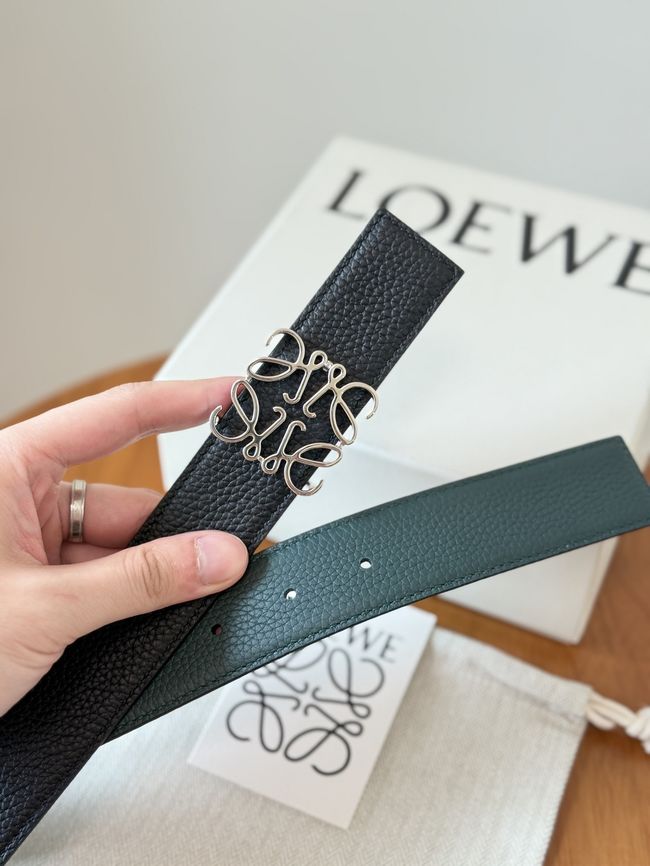 Loewe Cowhide Double-Sided Anagram Belt 35MM 26X03-6