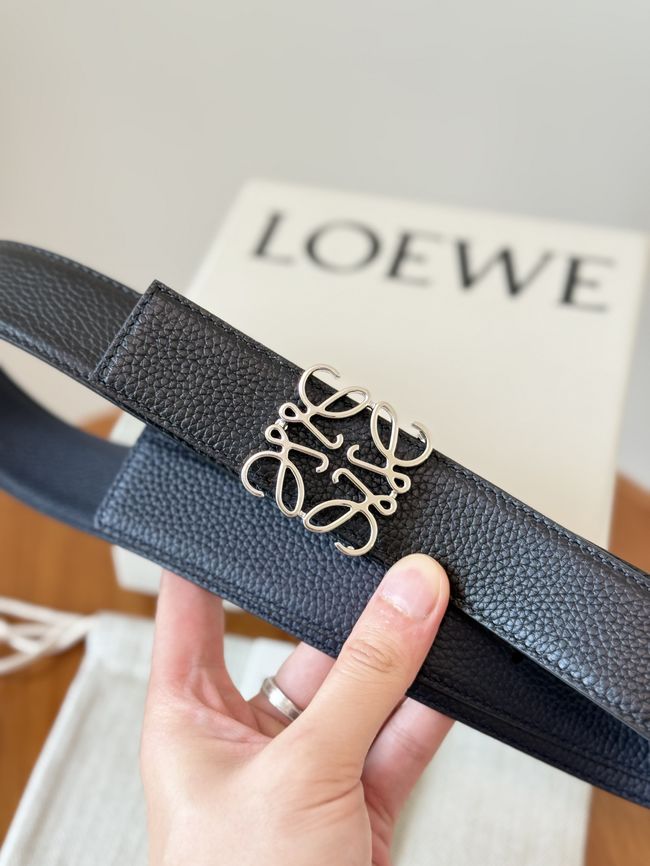 Loewe Cowhide Double-Sided Anagram Belt 35MM 26X03-8