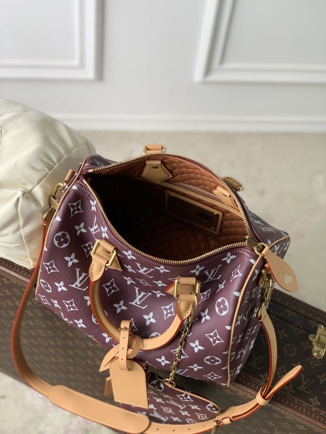 Louis Vuitton Speedy P9 Bandouliere M2A408 deep purple