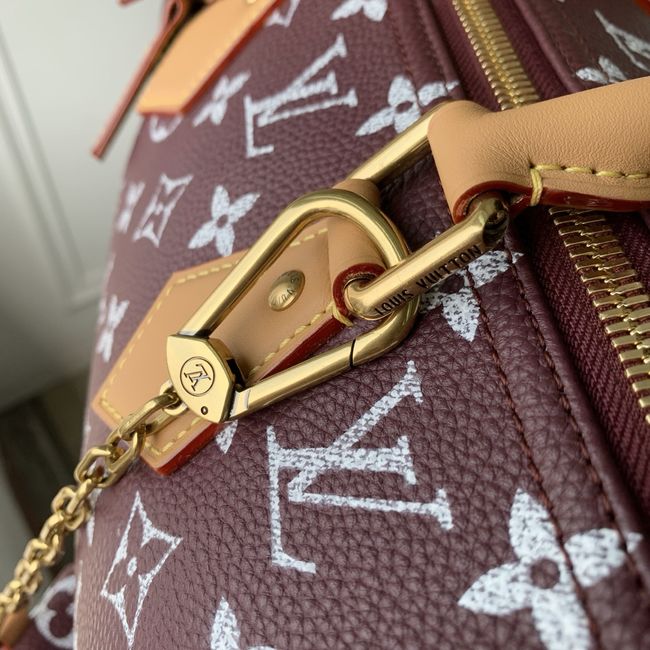 Louis Vuitton Speedy P9 Bandouliere M2A408 deep purple