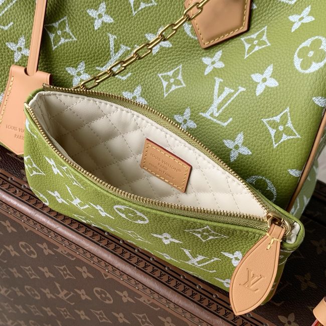 Louis Vuitton Speedy P9 Bandouliere M2A408 white&green