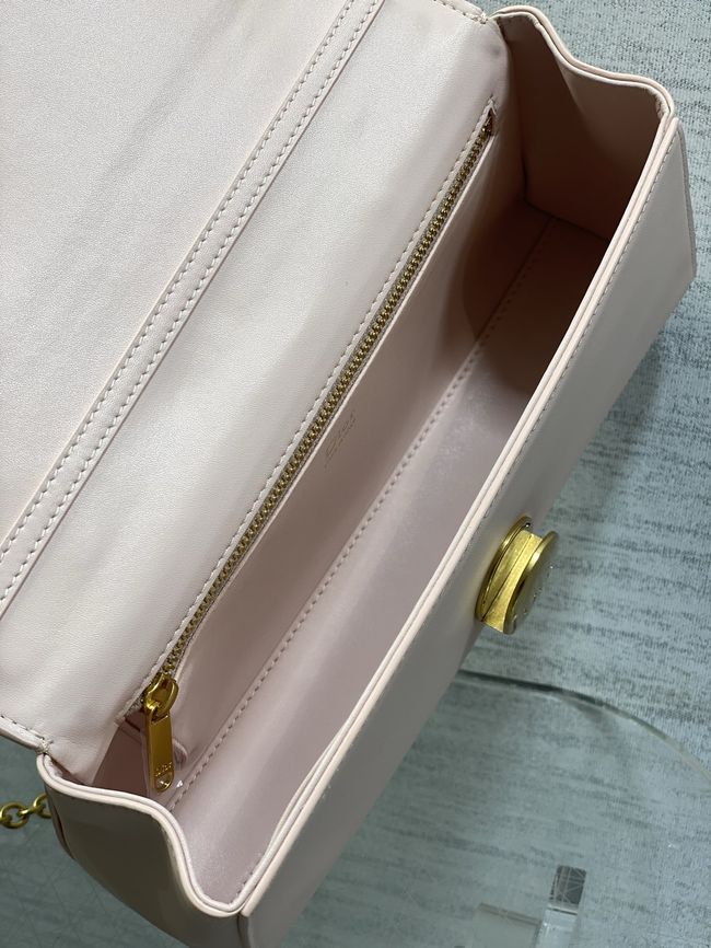 Dior Medaillon Pouch Ballet Pink Smooth Calfskin M3671