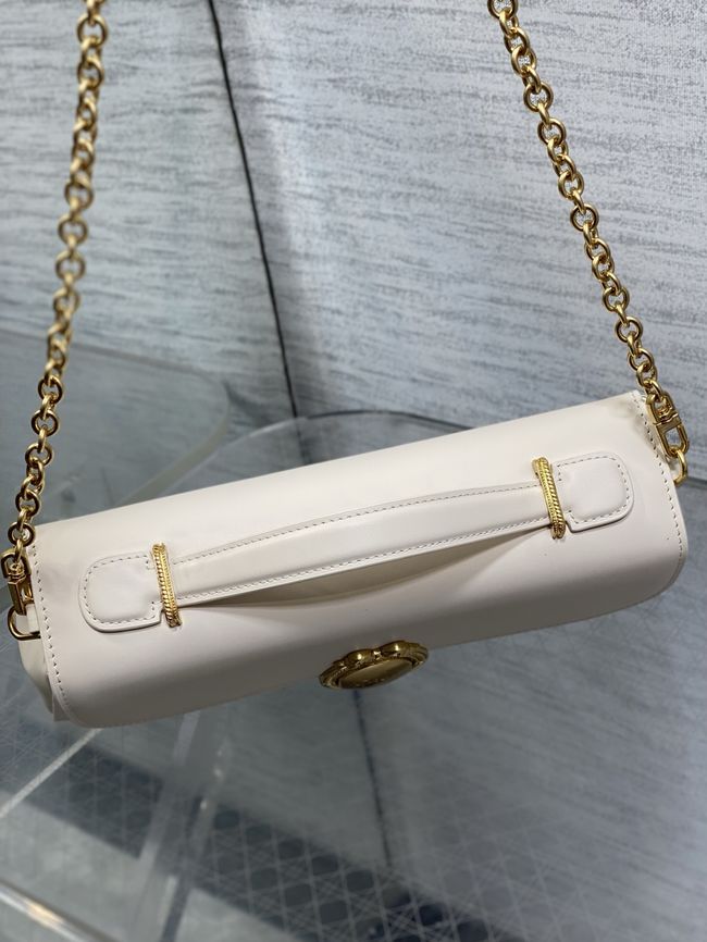 Dior Medaillon Pouch Smooth Calfskin M3671 Cream Dior Medaillon Pouch Smooth Calfskin M3671 Cream