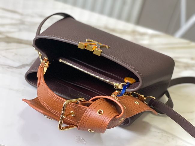 Louis Vuitton New Capucines BB M29609 Mahogany Louis Vuitton New Capucines BB M29609 Mahogany