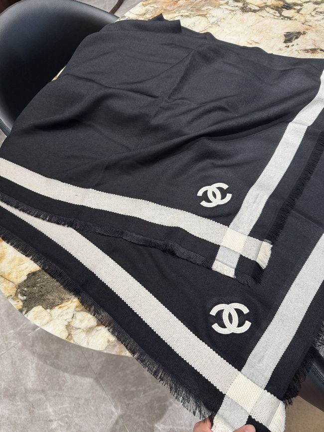 Chanel Wool and Silk Shawl AAC076-1 Chanel Wool and Silk Shawl AAC076-1