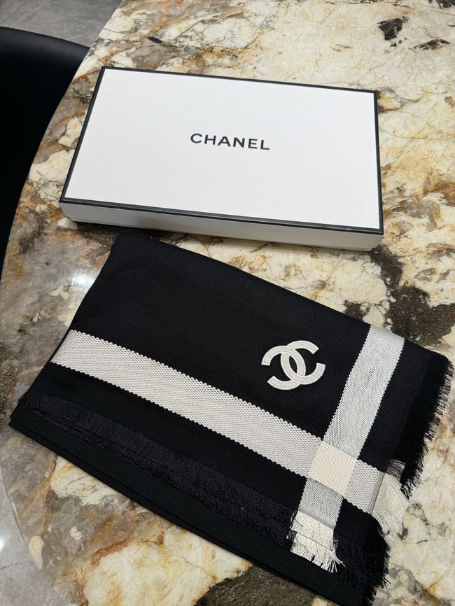 Chanel Wool and Silk Shawl AAC076-1 Chanel Wool and Silk Shawl AAC076-1