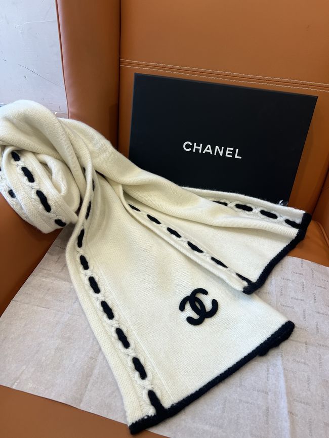Chanel Cashmere Scarf  AAC077-2