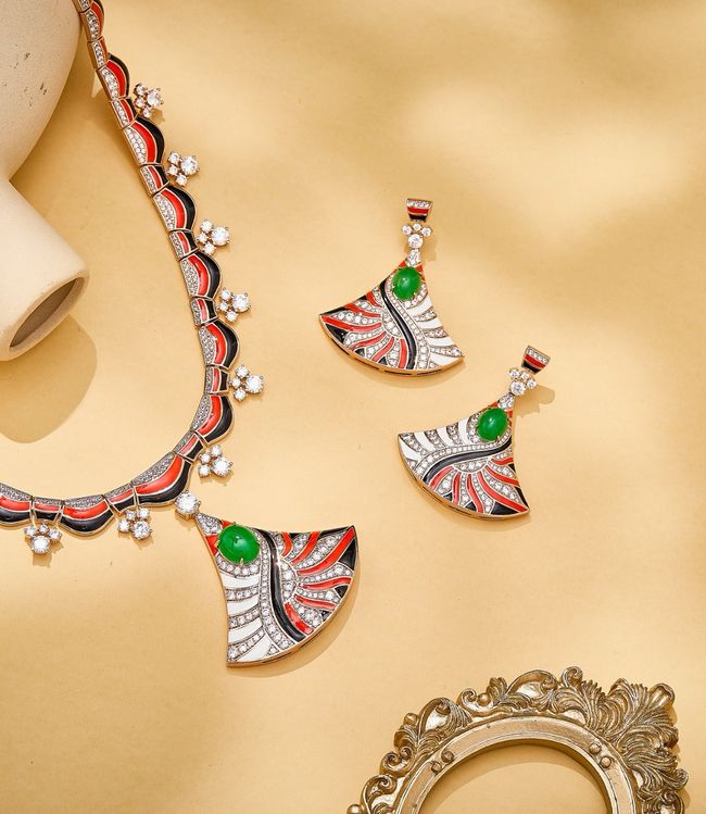 BVLGARI necklace&Earring EE10030