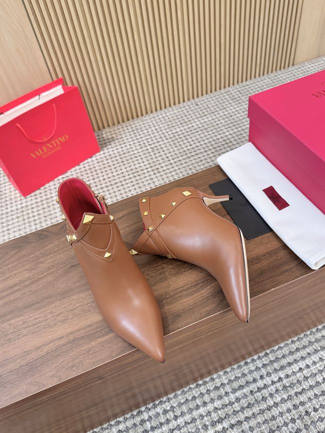 Valentino VLOGO SIGNATURE Cowhide Ankle Boots S0CK1-5