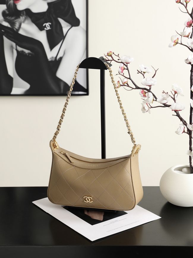 CHANEL Hobo Bag AS6640 apricot CHANEL Hobo Bag AS6640 apricot