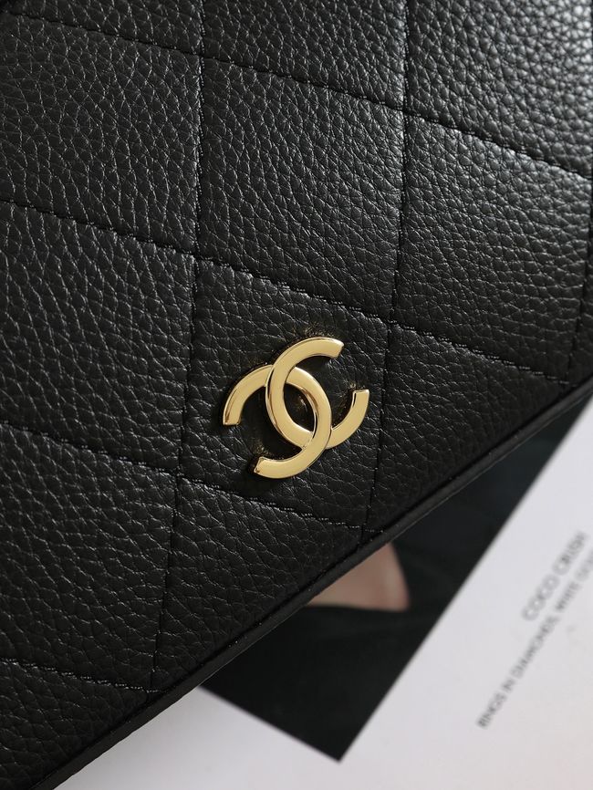 CHANEL Hobo Bag AS6640 black