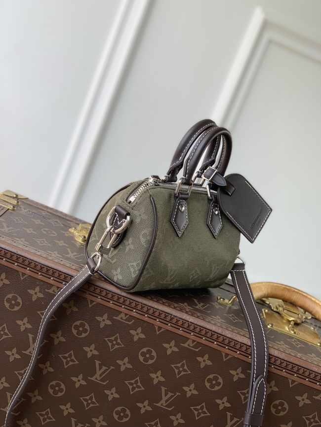 Louis Vuitton Speedy 18 Bandouliere M2A609 Khaki Green