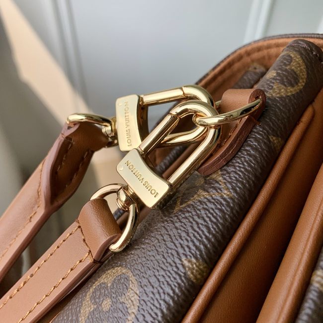 Louis Vuitton New Pochette Metis PM M3A801 Cognac Brown