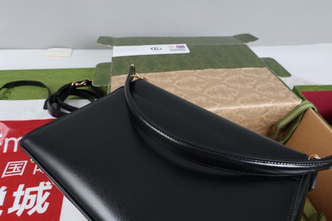 Gucci Horsebit Duomo medium top handle bag A006N6 black Gucci Horsebit Duomo medium top handle bag A006N6 black