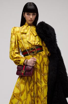 Gucci Jetset GG Marmont small shoulder bag A006X1 burgundy Gucci Jetset GG Marmont small shoulder bag A006X1 burgundy