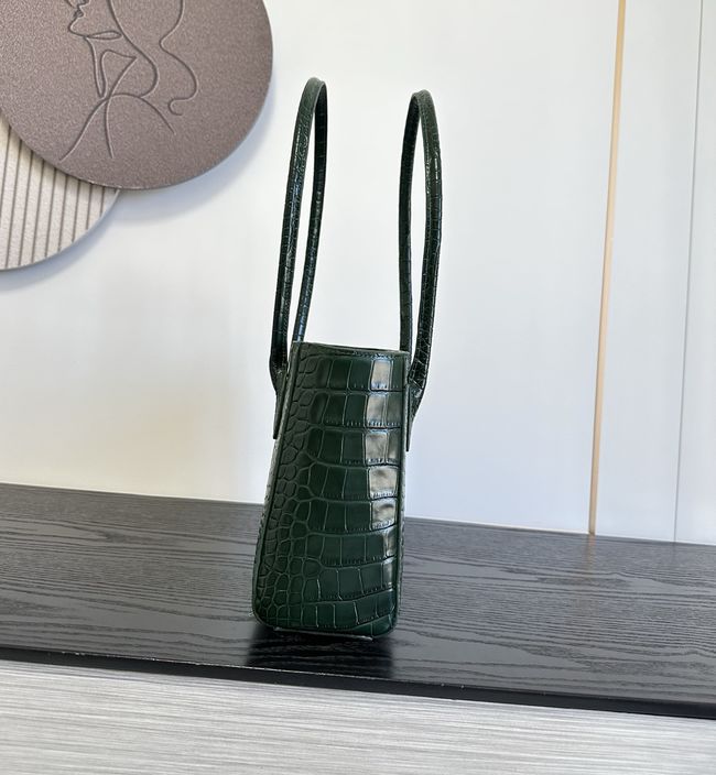 Chanel Small Shopping Bag AS6492 dark green
