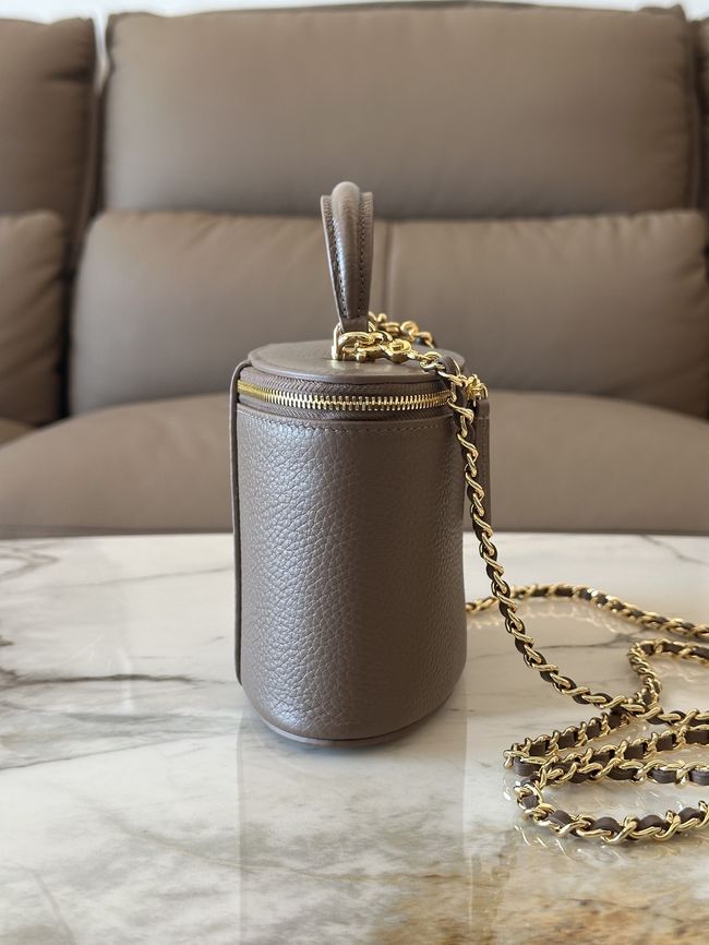 Chanel Vanity with Chain AP5574 gray Chanel Vanity with Chain AP5574 gray