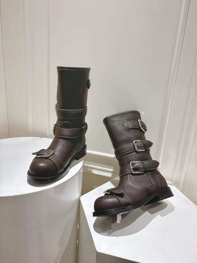 Dolce & Gabbanaleather booties 1U188-3